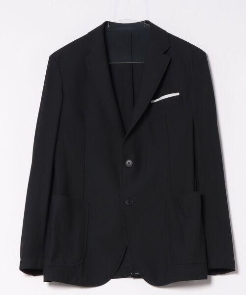 DESIGNWORKS（デザインワークス）の「ﾒｯｼｭｼﾞｬｹｯﾄ（セットアップ・メンズ・ダークネイビー/グレー・44/46/48）」の2枚目の写真