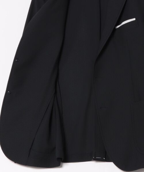 DESIGNWORKS（デザインワークス）の「ﾒｯｼｭｼﾞｬｹｯﾄ（セットアップ・メンズ・ダークネイビー/グレー・44/46/48）」の4枚目の写真