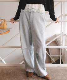 titivate（ティティベイト）の「美シルエットタックスウェットパンツ（スウェットパンツ）」