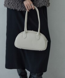 【MILLELA FIRENZE】ラウンドフォルムバッグ