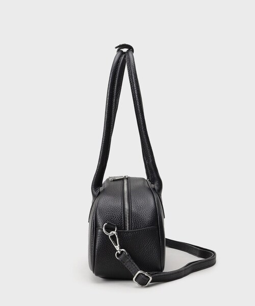 GALLEST（ギャレスト）の「【MILLELA FIRENZE】ラウンドフォルムバッグ（ショルダーバッグ・レディース・オフホワイト/ブラック/レッド系1・00）」の7枚目の写真