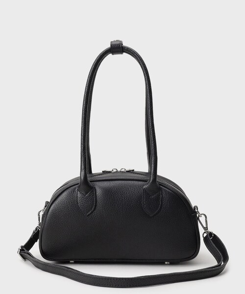 GALLEST（ギャレスト）の「【MILLELA FIRENZE】ラウンドフォルムバッグ（ショルダーバッグ・レディース・オフホワイト/ブラック/レッド系1・00）」の8枚目の写真