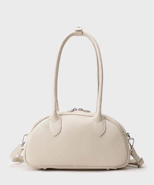 GALLEST（ギャレスト）の「【MILLELA FIRENZE】ラウンドフォルムバッグ（ショルダーバッグ・レディース・オフホワイト/ブラック/レッド系1・00）」の17枚目の写真