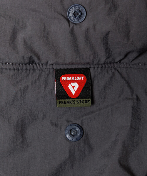 FREAK'S STORE（フリークスストア）の「HIGH LOFT PRIMALOFT FLIGHT CAP/ハイロフト プリマロフト フライトキャップ（キャップ・メンズ・オリーブ/チャコールグレー/ブラック・ONE SIZE）」の10枚目の写真