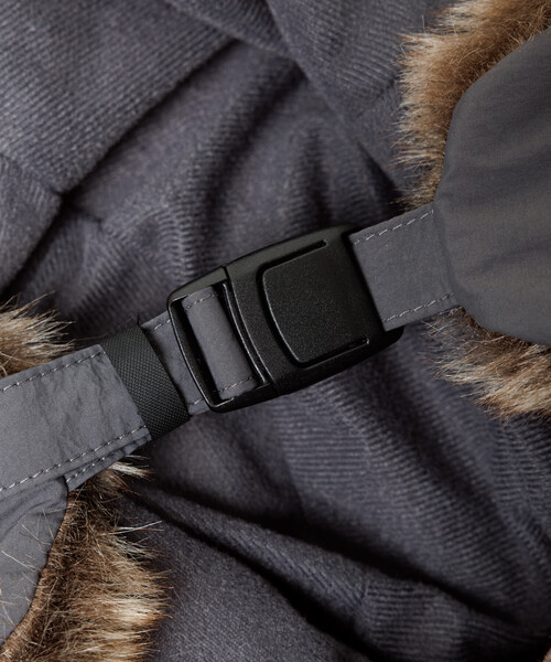 FREAK'S STORE（フリークスストア）の「HIGH LOFT PRIMALOFT FLIGHT CAP/ハイロフト プリマロフト フライトキャップ（キャップ・メンズ・オリーブ/チャコールグレー/ブラック・ONE SIZE）」の11枚目の写真