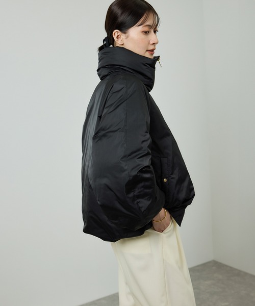 ROPE'（ロペ）の「ハイネックジップショート丈ダウンコート/イージー