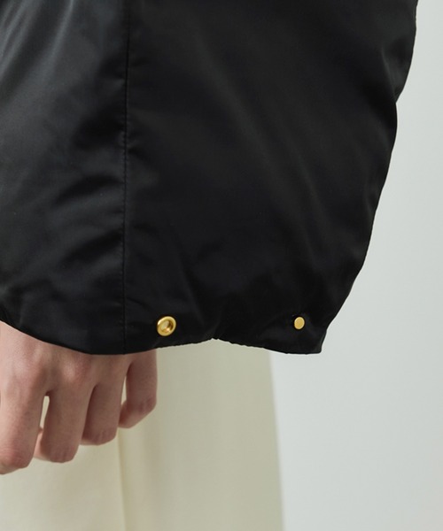 ROPE'（ロペ）の「ハイネックジップショート丈ダウンコート/イージーケア（ダウンジャケット/コート・レディース・ブラック/ネイビー・FREE）」の20枚目の写真