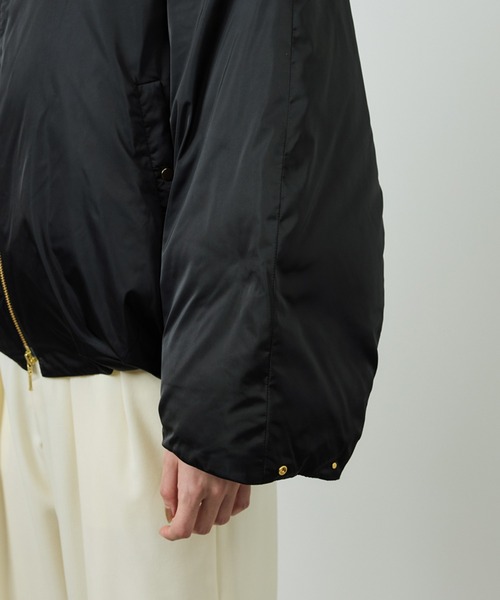 ROPE'（ロペ）の「ハイネックジップショート丈ダウンコート/イージーケア（ダウンジャケット/コート・レディース・ブラック/ネイビー・FREE）」の21枚目の写真