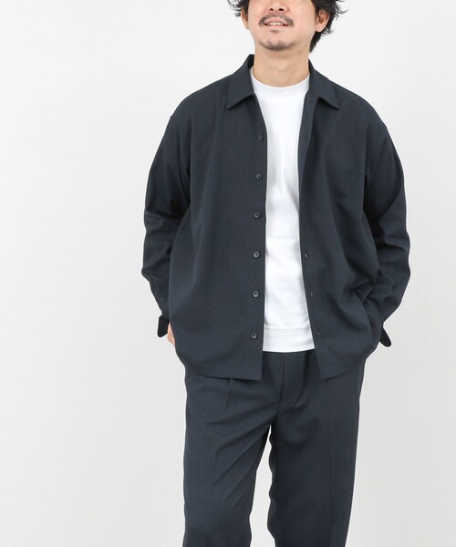 NOLLEY’S（ノーリーズ）の「《セットアップ対応》LANATEC イージーケアウォッシャブルシャツ 25AW（シャツ/ブラウス・メンズ・グレイッシュブルー/チャコールグレー/ネイビー・XL/S/M/L）」の15枚目の写真