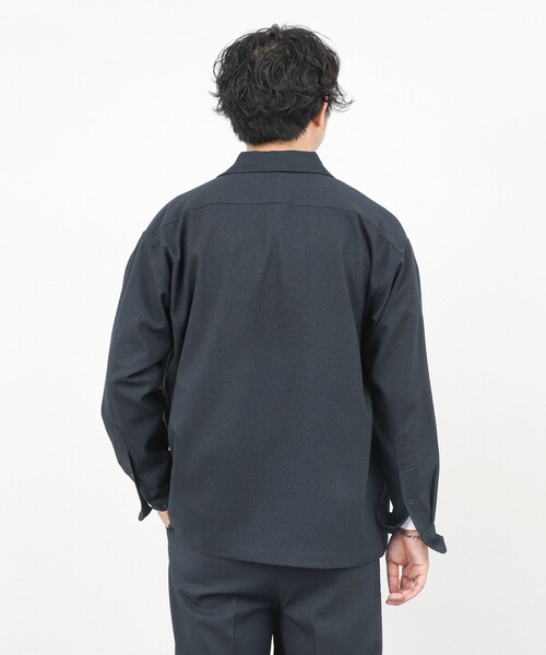 NOLLEY’S（ノーリーズ）の「《セットアップ対応》LANATEC イージーケアウォッシャブルシャツ 25AW（シャツ/ブラウス・メンズ・グレイッシュブルー/チャコールグレー/ネイビー・XL/S/M/L）」の22枚目の写真