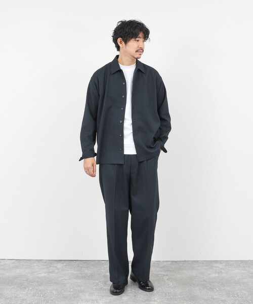 NOLLEY’S（ノーリーズ）の「《セットアップ対応》LANATEC イージーケアウォッシャブルシャツ 25AW（シャツ/ブラウス・メンズ・グレイッシュブルー/チャコールグレー/ネイビー・XL/S/M/L）」の21枚目の写真