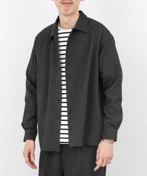 NOLLEY’S（ノーリーズ）の「《セットアップ対応》LANATEC イージーケアウォッシャブルシャツ 25AW（シャツ/ブラウス・メンズ・グレイッシュブルー/チャコールグレー/ネイビー・XL/S/M/L）」の7枚目の写真