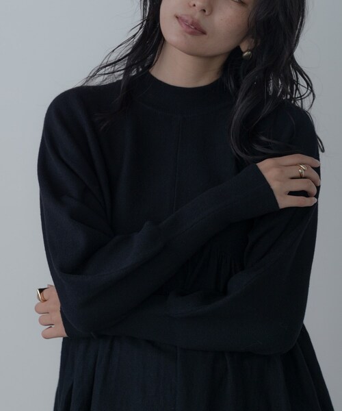 セール】ペプラムハイネックニット（ニット/セーター）｜GALLEST