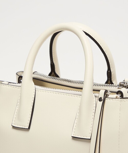 green label relaxing（グリーンレーベルリラクシング）の「2WAYスクエアバッグ / ショルダーバッグ（ショルダーバッグ・レディース・モカ/オフホワイト/ライム/ブラック・FREE）」の13枚目の写真