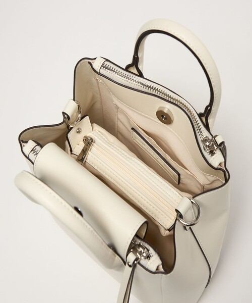 green label relaxing（グリーンレーベルリラクシング）の「2WAYスクエアバッグ / ショルダーバッグ（ショルダーバッグ・レディース・モカ/オフホワイト/ライム/ブラック・FREE）」の14枚目の写真