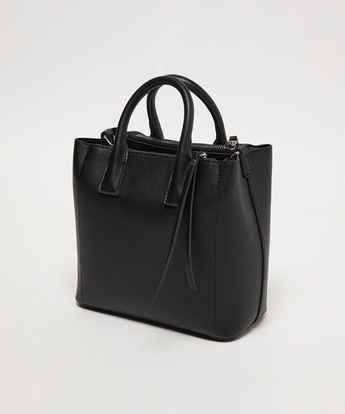 green label relaxing（グリーンレーベルリラクシング）の「2WAYスクエアバッグ / ショルダーバッグ（ショルダーバッグ・レディース・モカ/オフホワイト/ライム/ブラック・FREE）」の18枚目の写真