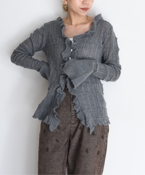 Eimee Lawフリルブルゾン★新品　パーカー、カーディガン Eimee Law & LHELBIE 公式オンラインストア