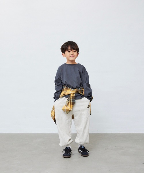 Fluffy BROTHERS（フラッフィーブラザーズ）の「チェック長袖シャツ（シャツ/ブラウス・キッズ・グリーン/イエロー・90/80/100/150/140/110/130/120）」の19枚目の写真