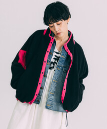 Freada | Freada/フリーダ 配色 フリースジャケット(ブルゾン)