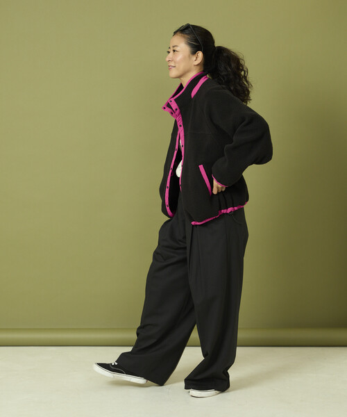 セール】Freada/フリーダ 配色 フリースジャケット（ブルゾン