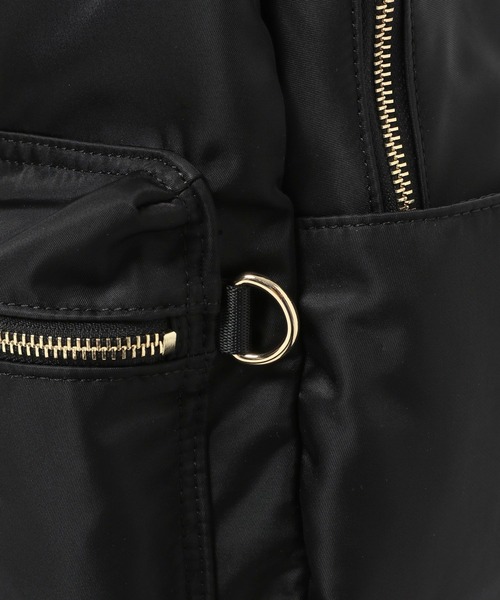 Elura(エルーラ)の「マルチP撥水リュック/597586(バックパック/リュック・レディース・オフホワイト/ブラウン系その他/ブラック/グレー・ONE SIZE)」の16枚目の写真