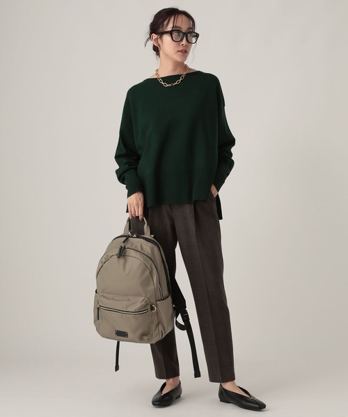 Elura(エルーラ)の「マルチP撥水リュック/597586(バックパック/リュック・レディース・オフホワイト/ブラウン系その他/ブラック/グレー・ONE SIZE)」の7枚目の写真