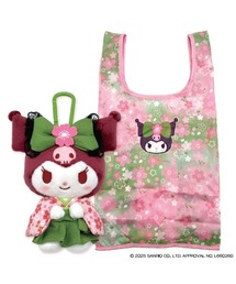 sanrio/サンリオキャラクターズ ぬいぐるみエコバッグ 抹茶着物