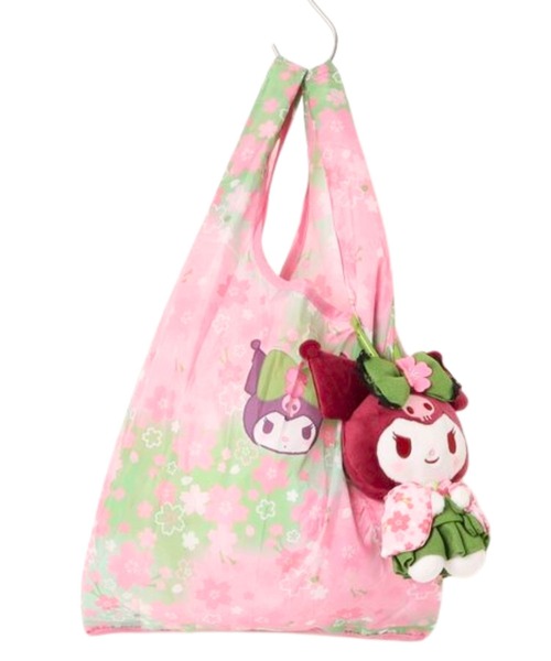sanrio(サンリオ)の「sanrio/サンリオキャラクターズ ぬいぐるみエコバッグ 抹茶着物(エコバッグ/サブバッグ・レディース・ライトブルー/パープル/ホワイト・ONE SIZE)」の14枚目の写真