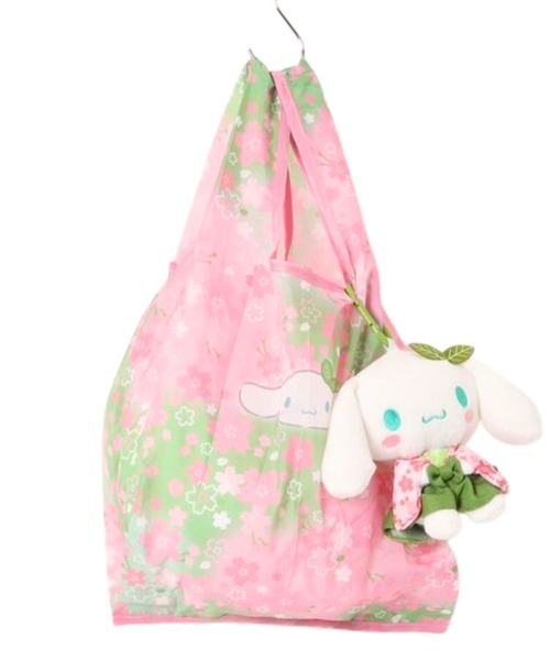 sanrio(サンリオ)の「sanrio/サンリオキャラクターズ ぬいぐるみエコバッグ 抹茶着物(エコバッグ/サブバッグ・レディース・ライトブルー/パープル/ホワイト・ONE SIZE)」の12枚目の写真