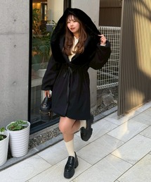 ノーカラーコート（リボン）ファッション通販 - ZOZOTOWN