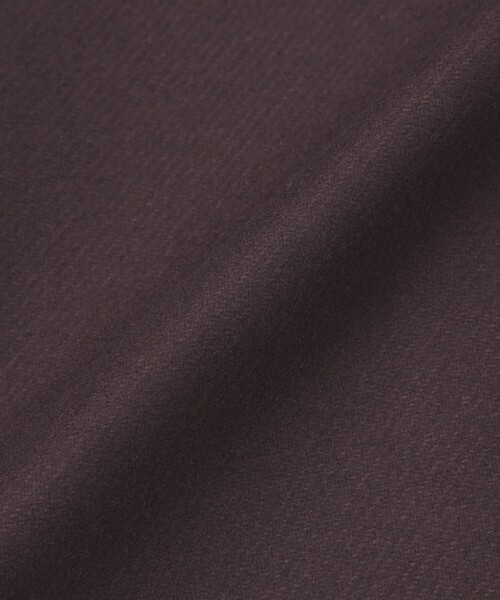 MACKINTOSH LONDON（マッキントッシュ ロンドン）の「【CHRYSTON/クリストン】ウールダブルクロスメルトンフーデットコート（その他アウター・レディース・ブラック/グレー系その他2/ワイン・38/40）」の15枚目の写真