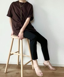 Trefle blanc（トレフルブラン）の「【original】doublecross zip narrow pants（その他パンツ）」