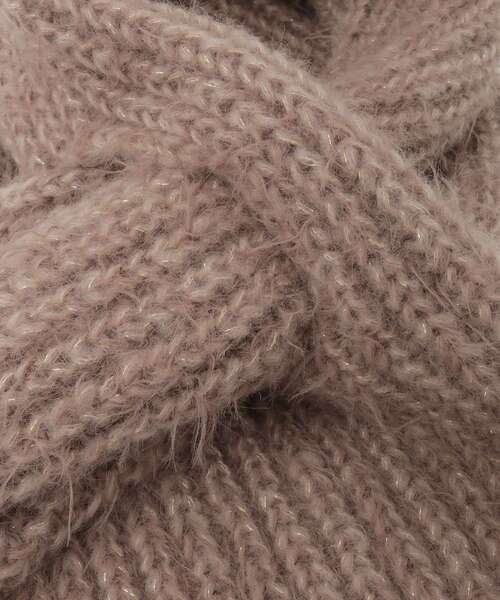 earth music&ecology(アースミュージックアンドエコロジー)の「カラーミックスシャギーマフラー(マフラー・レディース・モカ/クリーム/グレー・FREE)」の17枚目の写真