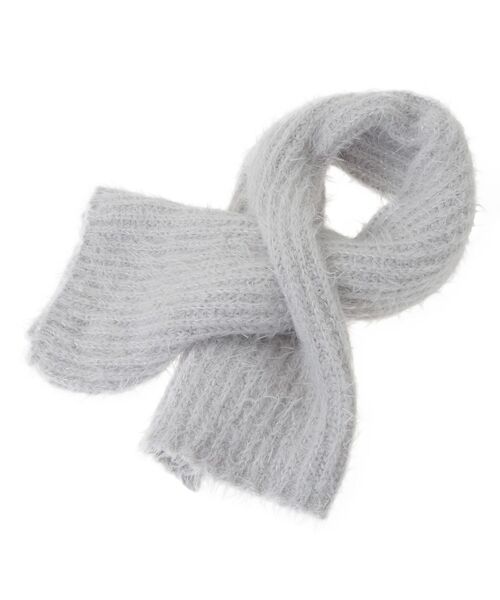 earth music&ecology(アースミュージックアンドエコロジー)の「カラーミックスシャギーマフラー(マフラー・レディース・モカ/クリーム/グレー・FREE)」の20枚目の写真