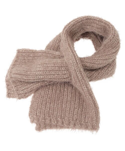 earth music&ecology(アースミュージックアンドエコロジー)の「カラーミックスシャギーマフラー(マフラー・レディース・モカ/クリーム/グレー・FREE)」の21枚目の写真