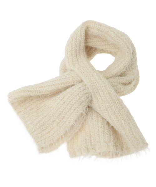 earth music&ecology(アースミュージックアンドエコロジー)の「カラーミックスシャギーマフラー(マフラー・レディース・モカ/クリーム/グレー・FREE)」の22枚目の写真