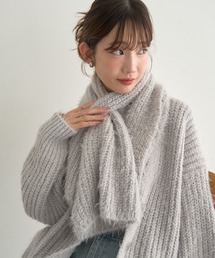 earth music&ecology | カラーミックスシャギーマフラー(マフラー)