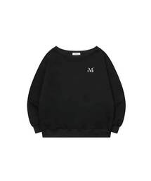 MUCENT（ムセント）の「Signature Basic Logo One-Shoulder Man-to-Man (2 Colors)（スウェット）」