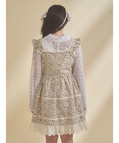 merry jenny（メリージェニー）の「petit flowerフレアミニワンピース（ワンピース・レディース・グリーン/ピンク/アイボリー・FREE）」の21枚目の写真