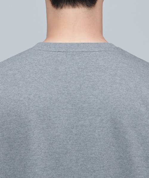 MUSINSA STANDARD（ムシンサスタンダード）の「リラックスフィットクルーネックTシャツ2 [メランジグレー]（Tシャツ/カットソー・メンズ・その他・LARGE/X-LARGE/XX-LARGE/XXX-LARGE/SMALL/MEDIUM）」の5枚目の写真