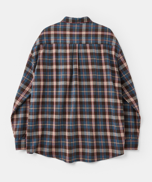 TAKEASY(テイクイージー)の「チェックシャツ(ディープブルー)(シャツ/ブラウス・メンズ・その他・LARGE/SMALL/MEDIUM)」の6枚目の写真