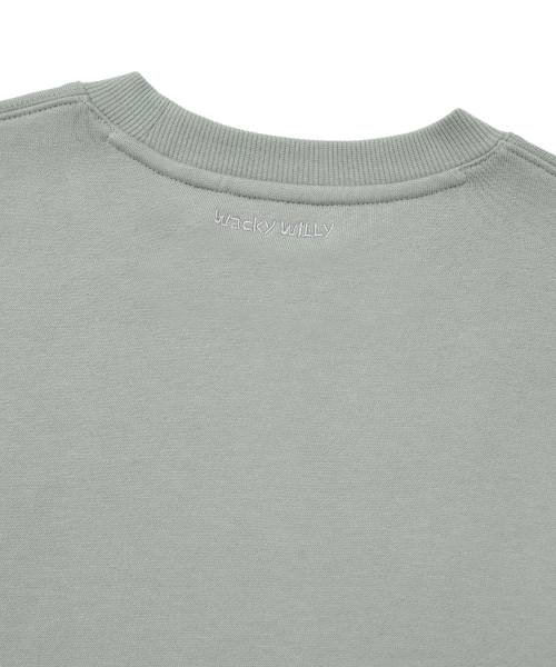 Wacky WiLLy(ワッキーウィリー)の「ワッペン スウェット ミント(スウェット・レディース・その他・LARGE/X-LARGE/SMALL/MEDIUM/X-SMALL)」の3枚目の写真