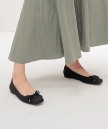 ツルバイマリコオイカワフラットシューズ 37ミレニア着用数回美品❤︎ ぺたんこ靴でも特別感！360度きれいなビジューパンプス | Marisol