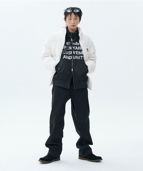NODU（ノードユー）の「シングルカーペンターコットンパンツ[ブラック]（その他パンツ・メンズ・その他・MEDIUM/LARGE/SMALL）」の2枚目の写真