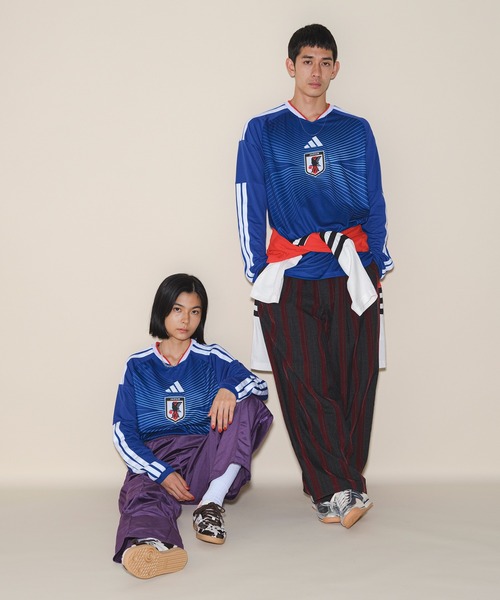 アディダス サッカー日本代表 2026 ホーム レプリカ ユニフォーム 長袖