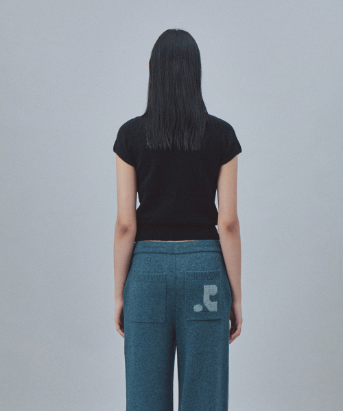 Rest&Recreation（レストアンドレクリエーション）の「RAGLAN HALF SLEEVE KNIT TOP - BLACK（ニット/セーター・レディース・その他・ONE）」の3枚目の写真