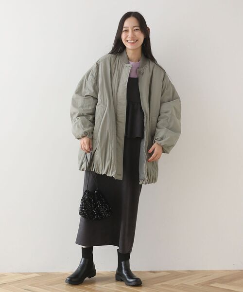 Green　Parks（グリーンパークス）の「OTO.HA.ベロアスパンコールショルダーバック（ショルダーバッグ・レディース・グレー/ブラック・FREE）」の7枚目の写真