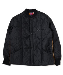 RADIO EVA（ラヂオエヴァ）の「RADIO EVA A309 EVANGELARGEION JACQUARD QUILARGET JACKET（MA-1）」