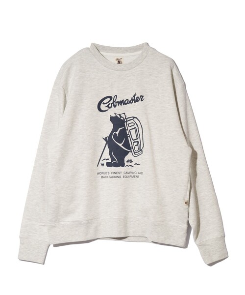 COBMASTER(コブマスター)の「Cobmaster/コブマスター COB FRONT LOGO SWEAT(スウェット・メンズ・ネイビー/グレー・MEDIUM/LARGE)」の2枚目の写真