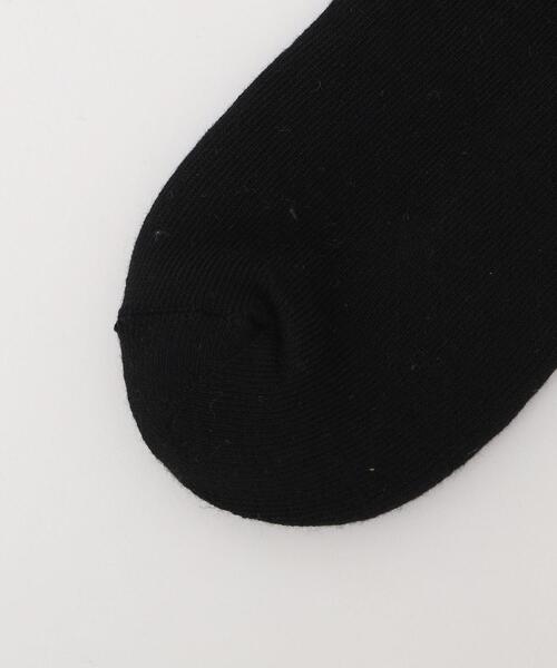 WEGO（ウィゴー）の「WEGO/手書き風ハートハイアンクルソックス（ソックス/靴下・メンズ・ホワイト/ブラック・25-27CM）」の12枚目の写真